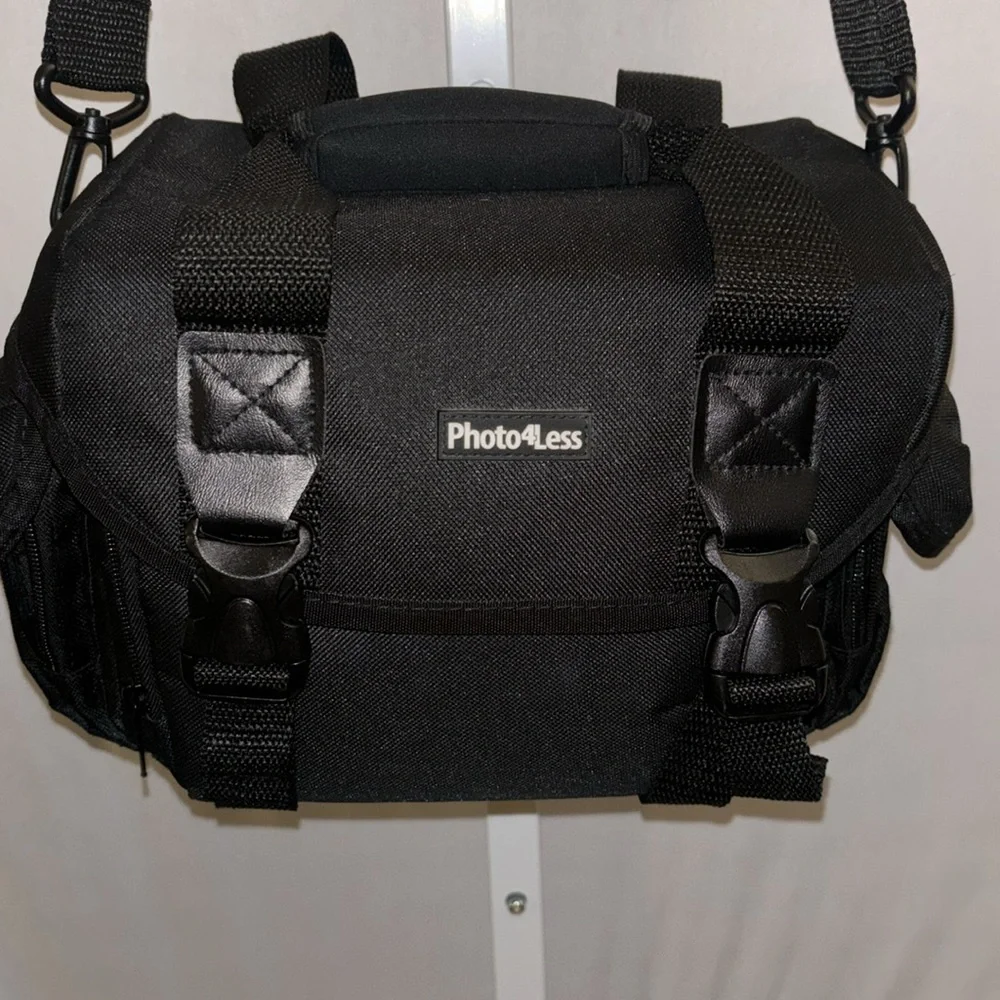 Photo4Less Black Camera Bag
